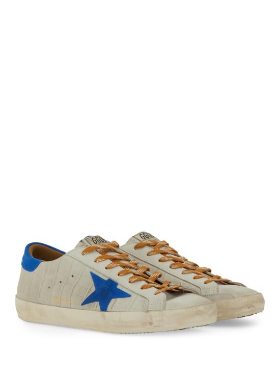 25FW 골든구스 슈퍼스타 스니커즈 GMF00101F007529 60604 GREY BLUE - GOLDEN GOOSE