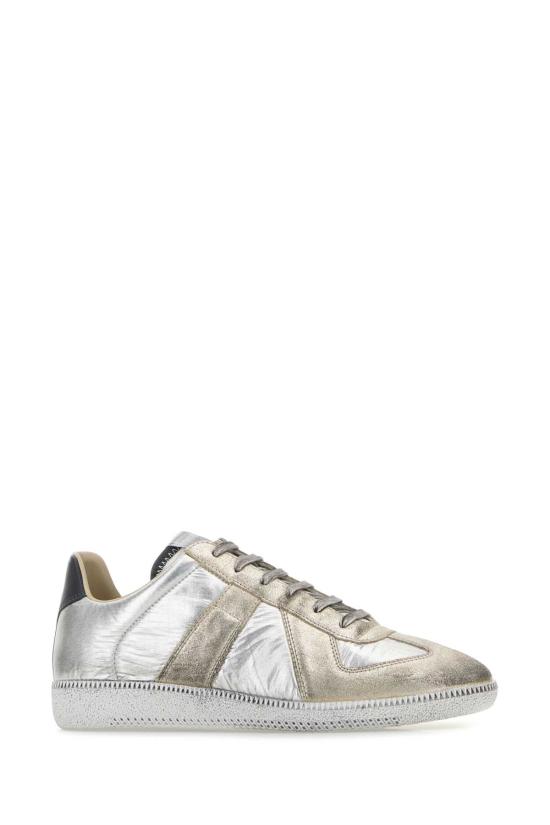 25FW 마르지엘라 스니커즈 S97WS0083P7451 HB123 SILVER WHITE NATURAL - MAISON MARGIELA