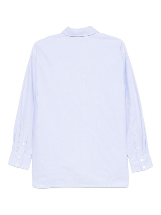 25FW 메종키츠네 셔츠 PW00401WC50620334 CLEAR BLUE - MAISON KITSUNE