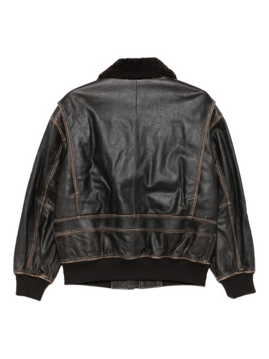 25FW 던스트 가죽 자켓 UDJU5C102W2 BROWN - DUNST