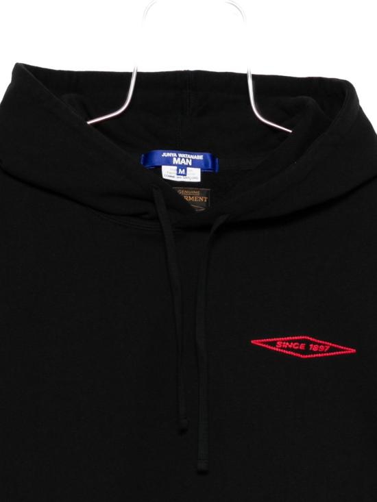 25FW 와타나베 준야 후드 티셔츠 WPT0010511 BLACK - JUNYA WATANABE