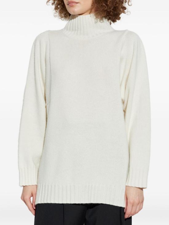 25FW 막스마라 스웨터 21366022600004 WHITE - MAX MARA