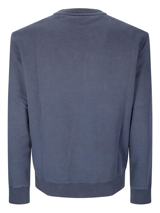 25FW 메종키츠네 폭스 헤드 레귤러 폴로 티셔츠 PM00303KM03400413 BLUE - MAISON KITSUNE