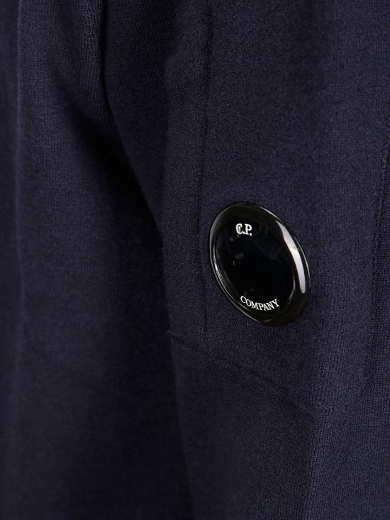 25FW 씨피 컴퍼니 스웨터 19CMKN037A005528A888 BLUE - C.P. COMPANY