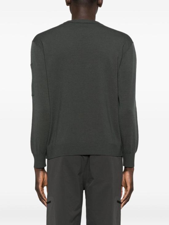 25FW 씨피 컴퍼니 스웨터 19CMKN037A005528A978 GREY - C.P. COMPANY