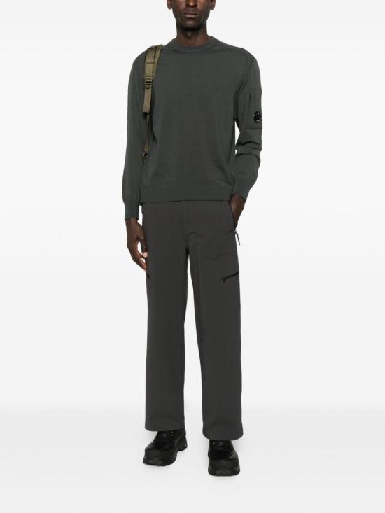 25FW 씨피 컴퍼니 스웨터 19CMKN037A005528A978 GREY - C.P. COMPANY