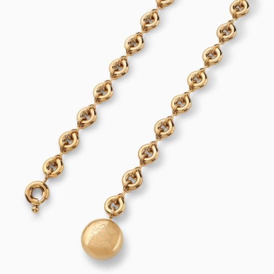 25FW 로에베 레귤러 벨트 E564244X01MET 8130 METAL - LOEWE