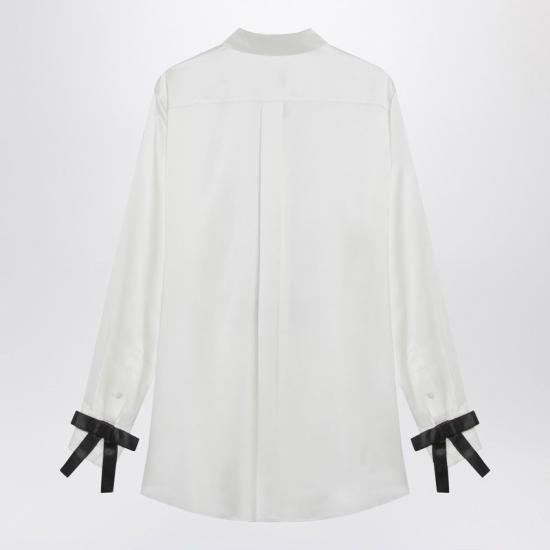 25FW 돌체앤가바나 블라우스 F5S82TFU1AU W0800 WHITE - DOLCE & GABBANA