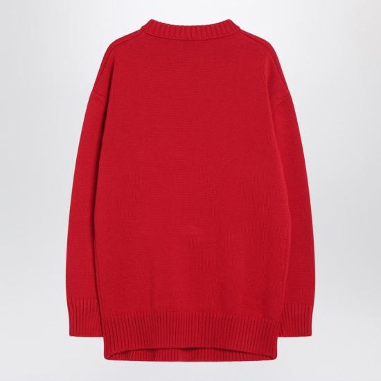 25FW 프라다 스웨터 P24V2POOO18JO F0011 RED - PRADA