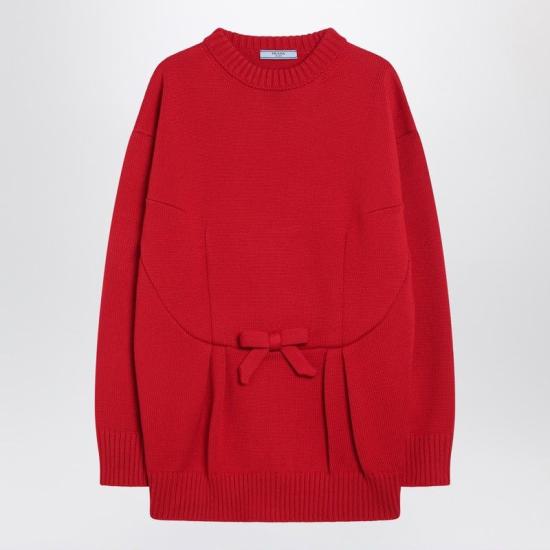 25FW 프라다 스웨터 P24V2POOO18JO F0011 RED