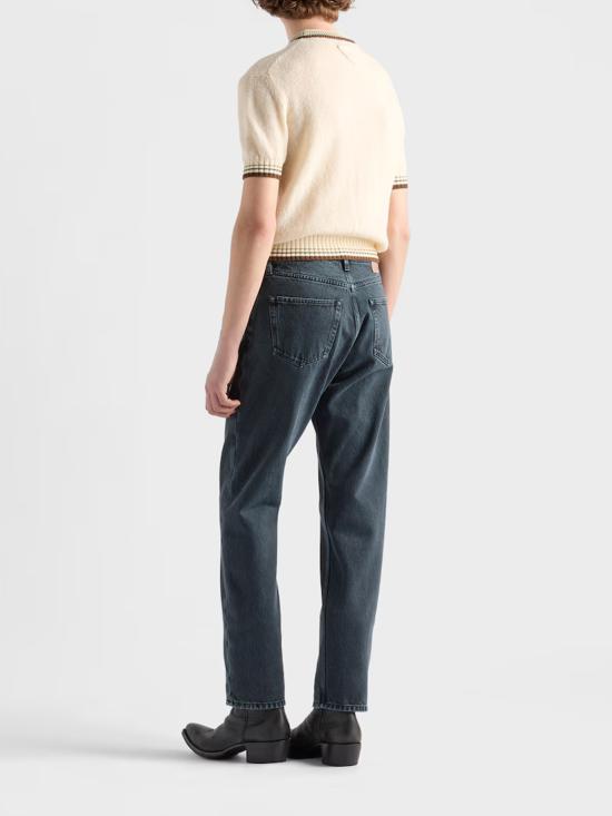 25FW 프라다 스트레이트 팬츠 GEP358142D F04OZ BLUE - PRADA