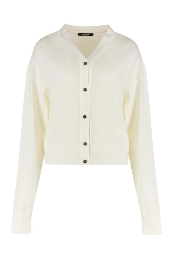 25FW 자크뮈스 가디건 25HCDW00816AK00299 110 WHITE