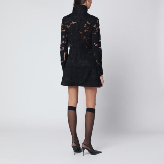 25FW 파투 미디 원피스 DR1930228CO 999B BLACK - PATOU