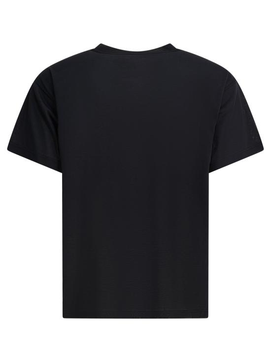 25FW 몽벨 반팔 티셔츠 2304624WICKRON T GEOGRAPHYBK Black - MONTBELL