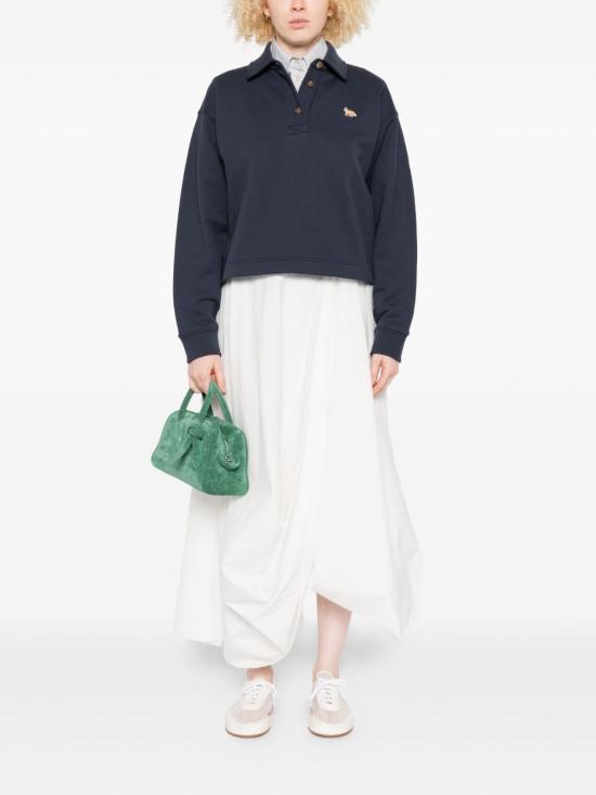 25FW 메종키츠네 스웨터 PW00200KM0341 0413 BLUE - MAISON KITSUNE