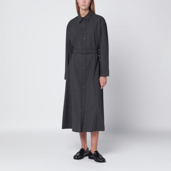 25FW 파로쉬 미디 원피스 D726048WO 020 GREY
