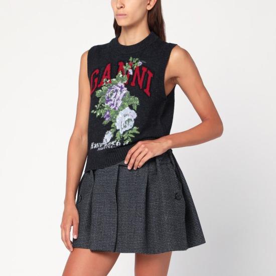 25FW 가니 베스트 K25962678 252 PURPLE