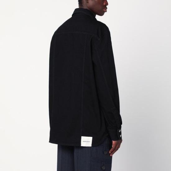 25FW 나마체코 긴팔 셔츠 NW25401W55557 9999 BLACK - NAMACHEKO