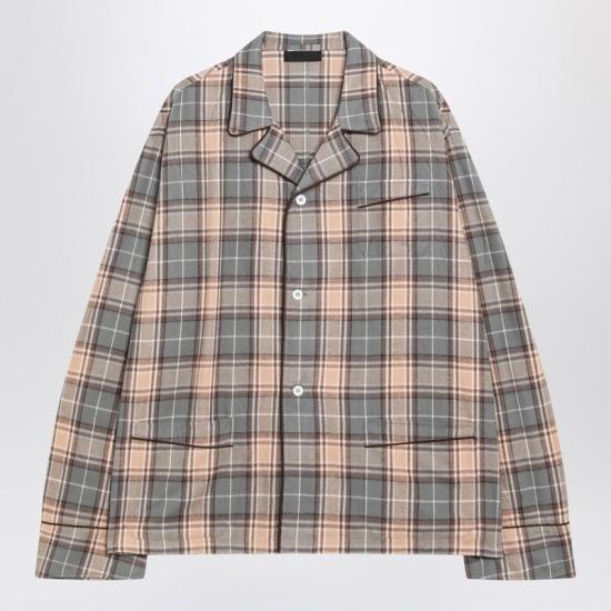 25FW 프라다 긴팔 셔츠 UCN619GAO170M F0UJO GREY