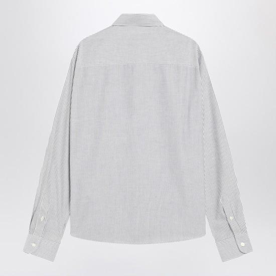 25FW 아미 ADC버튼 다운 셔츠 BFUSH063UCO0087 039 BLACK - AMI