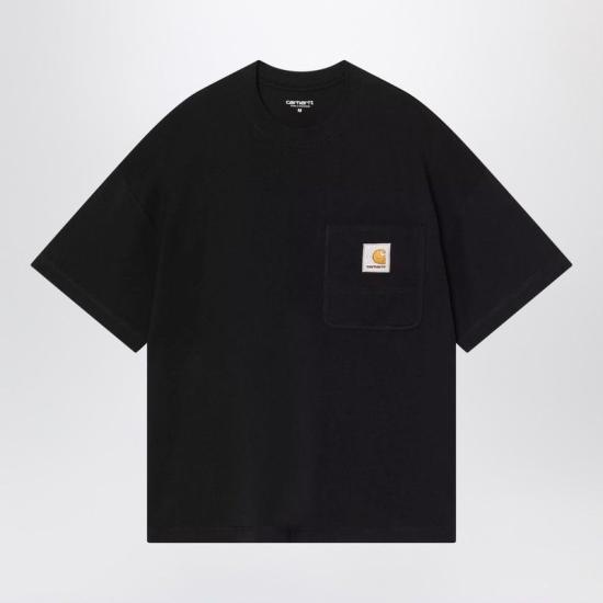 25FW 칼하트 WIP 반팔 티셔츠 I035523CO 89XX BLACK