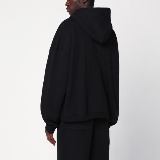 25FW 리프레젠트 후드 티셔츠 INM414CO 001 BLACK - REPRESENT