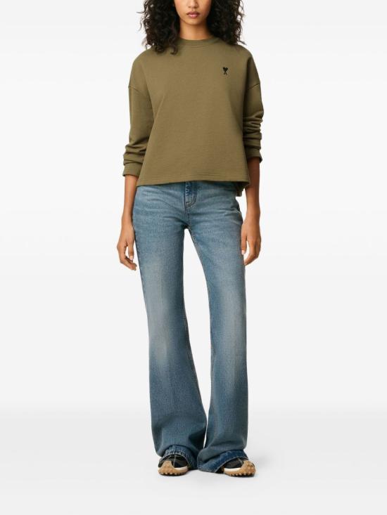 25FW 아미 스웨터 FSW766730 298 BROWN - AMI