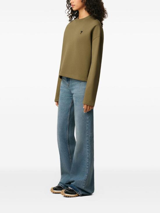 25FW 아미 스웨터 FSW766730 298 BROWN - AMI