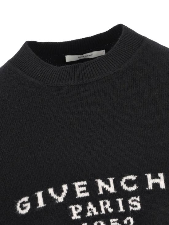 25FW 지방시 스웨터 BW90VD4ZSN 001 BLACK - GIVENCHY