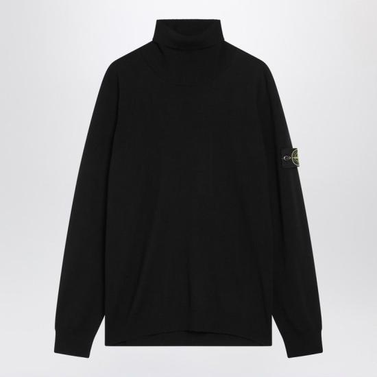 25FW 스톤 아일랜드 스웨터 S155100025S00C4 V0029 BLACK