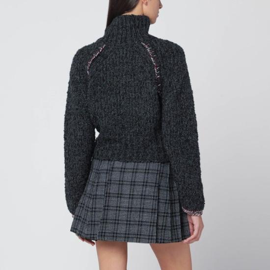 25FW 두라찌 스웨터 FW25K10FL0031 GR01 GREY - DURAZZI