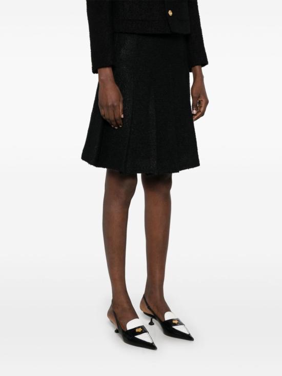 25SS 셀린느 미디 스커트 RJ02V 333J38NO Black - CELINE