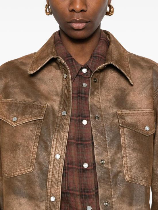 25FW 이자벨마랑 블라우스 CH0240FAC3B01E 50TO TABACCO - ISABEL MARANT