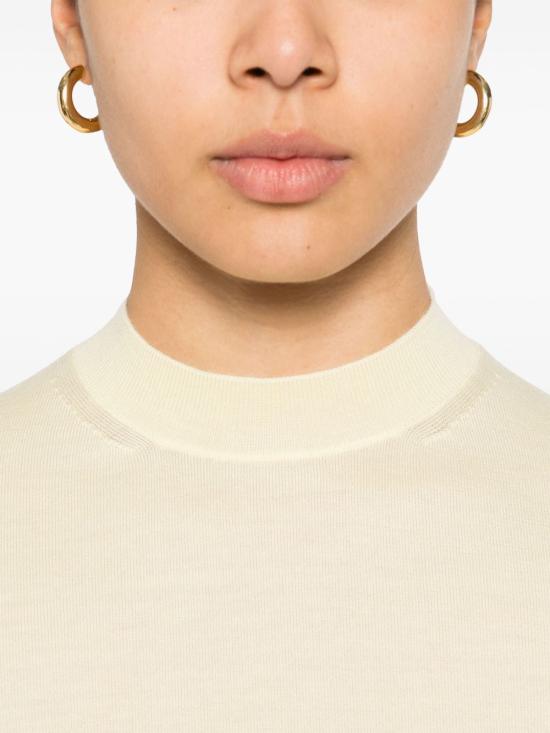  보테가베네타 민소매 티셔츠 792049 V4B701500 Yellow - BOTTEGA VENETA