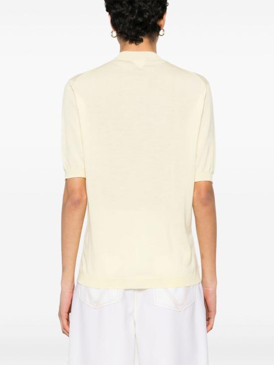  보테가베네타 민소매 티셔츠 792049 V4B701500 Yellow - BOTTEGA VENETA