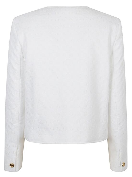 25SS 셀린느 첼시 자켓 퀼티드 RV080 0536CAY4 White - CELINE