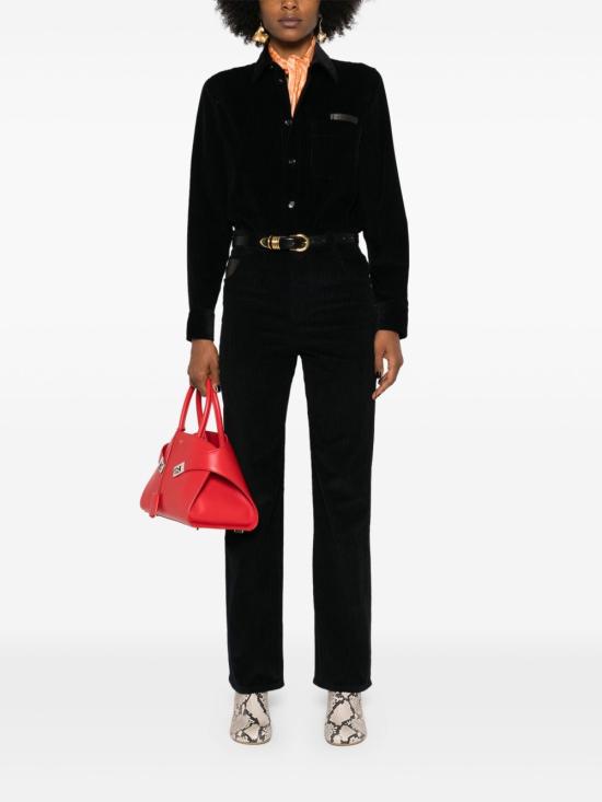 24FW 보테가베네타 스트레이트 팬츠 792955 V4CY04246 Blue - BOTTEGA VENETA