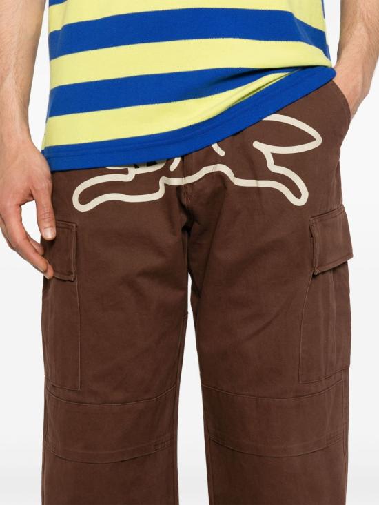 25SS 아이스크림 스트레이트 팬츠 IC25113 BROWN Brown - ICECREAM