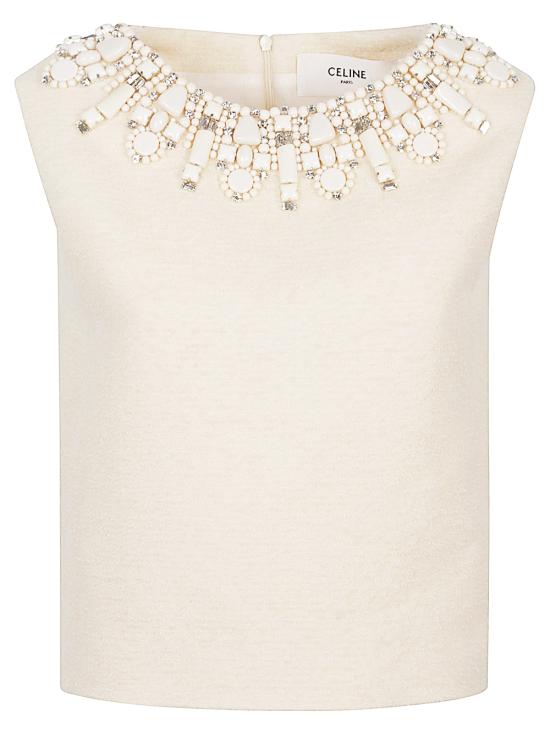 25SS 셀린느 민소매 티셔츠 RX033 333J01VA Beige