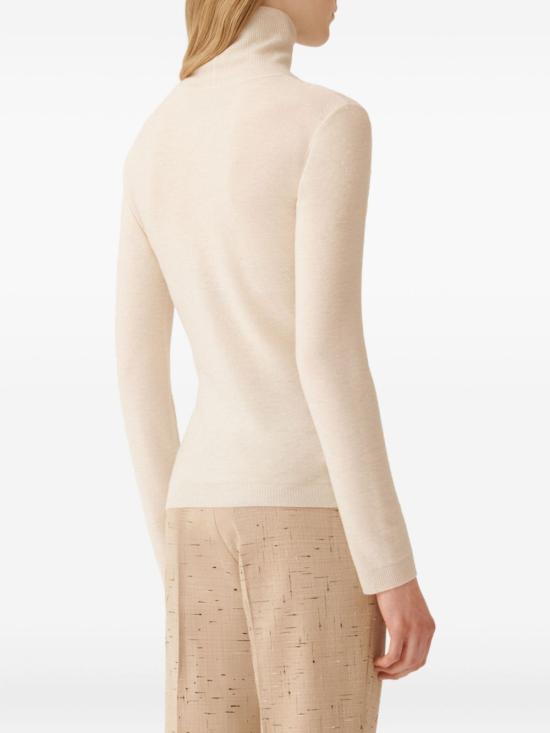 25FW 파비아나 필리피 터틀넥 MAD215F068 L5570142 White - FABIANA FILIPPI