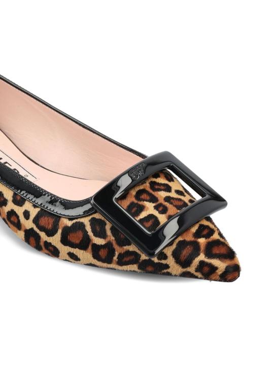 25FW 로저비비에 플랫 슈즈 RVW57537410 URU0T69 Brown - ROGER VIVIER