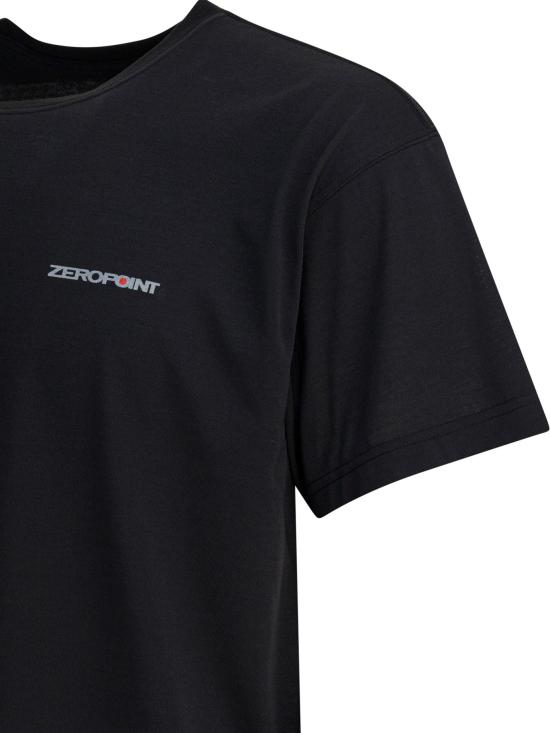 25FW 몽벨 반팔 티셔츠 2304637WICKRON T ZERO POINTBK Black - MONTBELL