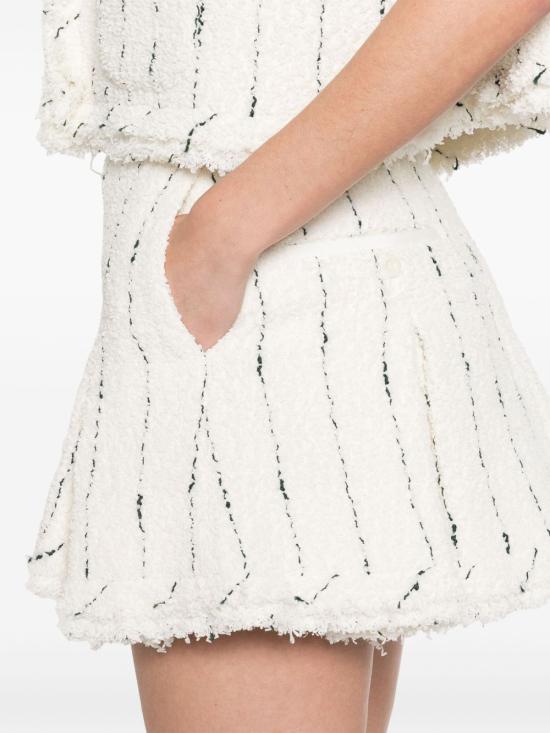 25SS 사카이 숏팬츠 25 07665 151 White - SACAI