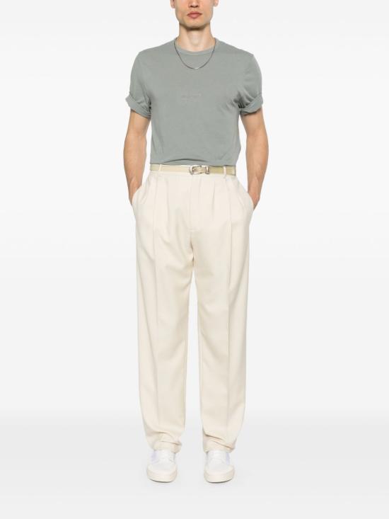 25SS 생로랑 반팔 티셔츠 818535 YBHD21467 Grey - SAINT LAURENT