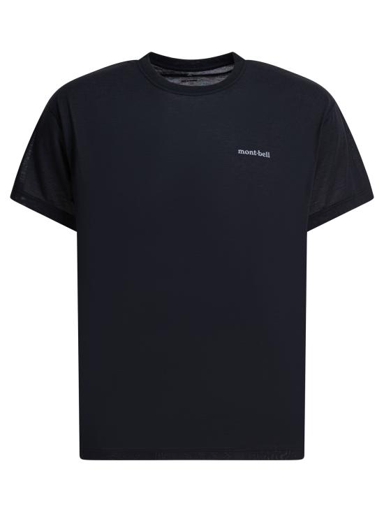 25FW 몽벨 반팔 티셔츠 2304545WICKRON T ONE POINTBK Black