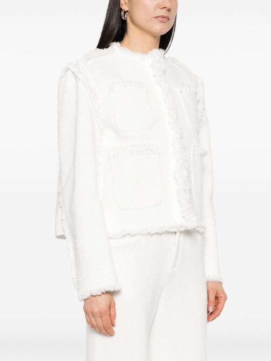 25SS 사카이 수트 자켓 25 07723 151 White - SACAI