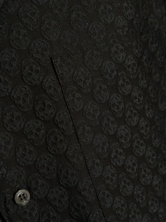 25SS 알렉산더 맥퀸 반팔 셔츠 814693 QRABU1010 Black - ALEXANDER MCQUEEN