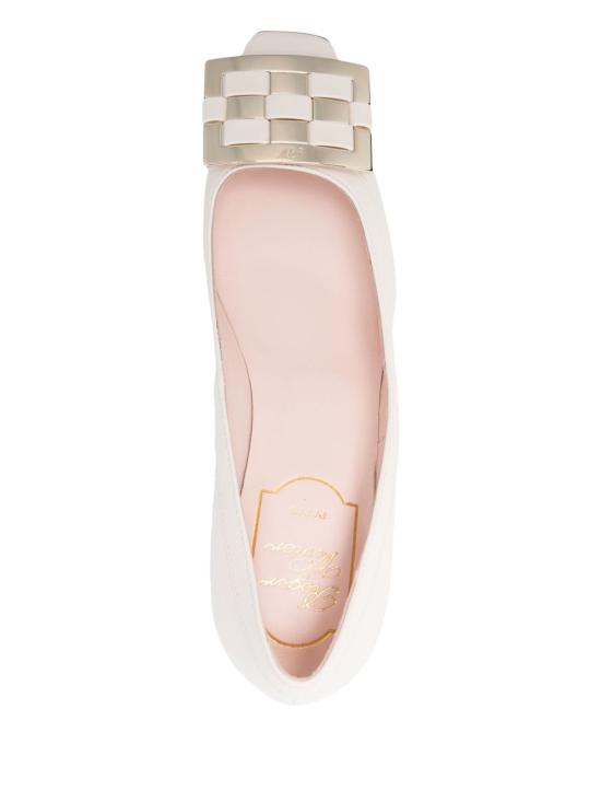 25SS 로저비비에 힐/펌프스 RVW40040940 BSSC019 White - ROGER VIVIER