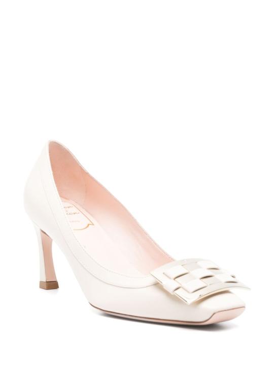 25SS 로저비비에 힐/펌프스 RVW40040940 BSSC019 White - ROGER VIVIER