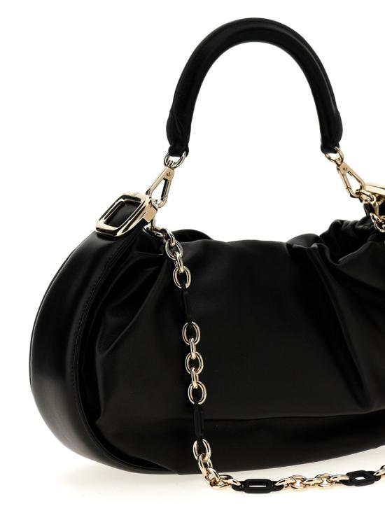 25SS 로저비비에 비브 초크 로얄 미디엄 핸드백 RBWAOGS0300 YDRB999 Black - ROGER VIVIER